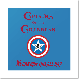 Captains of the Caribbean Posters and Art